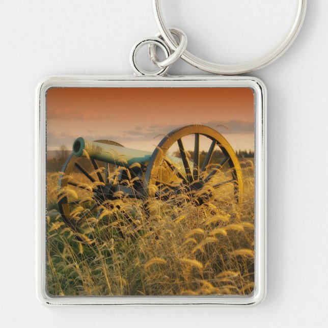 Antietam Civil War Battlefield Cannon Keychain (Front)