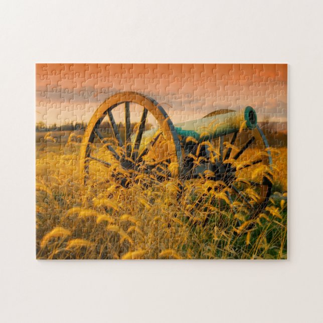 Antietam Maryland Old Cannon. Jigsaw Puzzle (Horizontal)