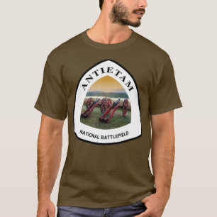 Antietam National Battlefield trail marker  T-Shirt