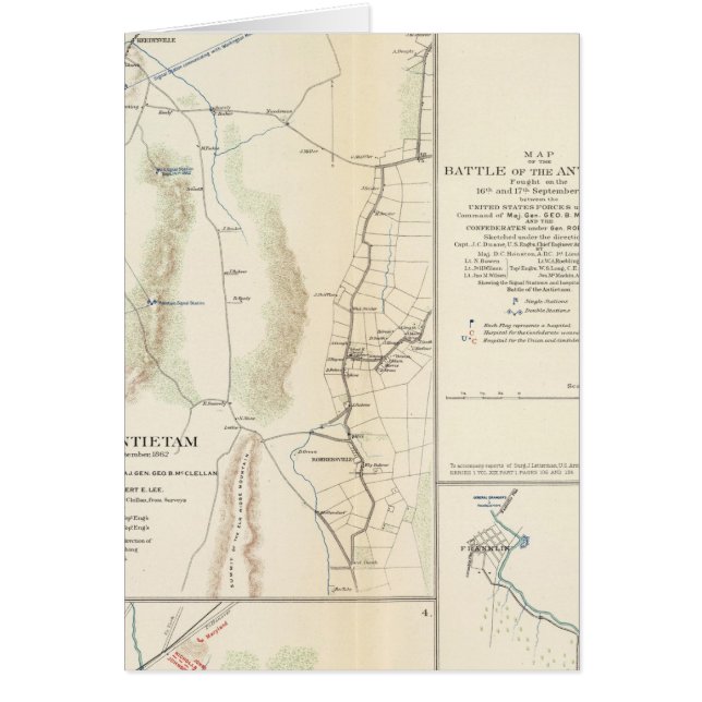 Antietam, Suffolk, Gettysburg (Front)