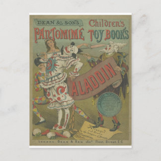 ANTIGO CARTAZ DE CIRCO POSTCARD