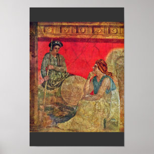 Antigonus And His Mother Detail By Pompejanischer Poster