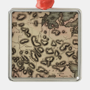 Antigua 2 metal tree decoration