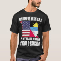 Antigua American Patriot Grown Proud Home Heart US
