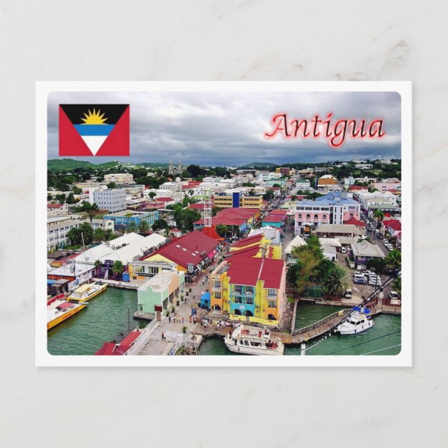 Antigua and Barbuda - Antigua - Postcard (Front)