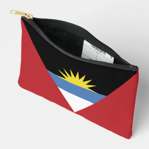 Antigua and Barbuda flag Accessory Pouch
