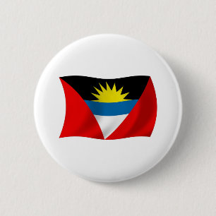 Antigua and Barbuda Flag Button