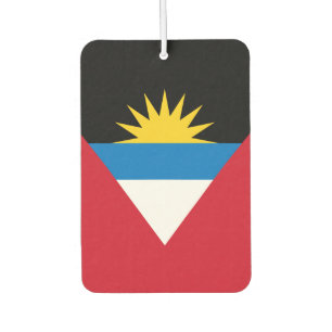 Antigua and Barbuda Flag Car Air Freshener