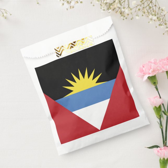 Antigua and Barbuda flag Favour Bag (Sealed)