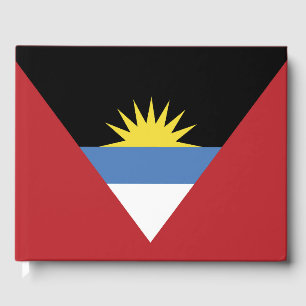 Antigua and Barbuda flag Guest Book