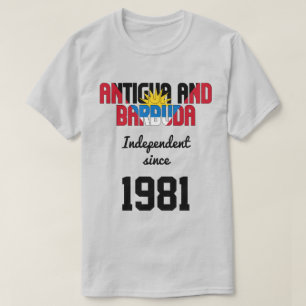 Antigua and Barbuda Flag Independence Celebration T-Shirt