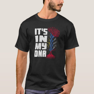 Antigua And Barbuda Flag It's In My Dna Patriotic T-Shirt