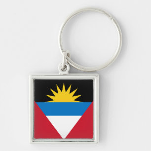 Antigua and Barbuda Flag Keychain