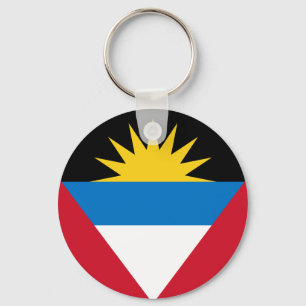 Antigua and Barbuda Flag Keychain