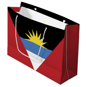 Antigua and Barbuda flag Large Gift Bag
