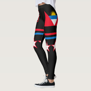 Antigua and Barbuda Flag Leggings