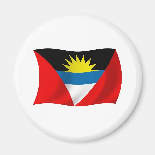 Antigua and Barbuda Flag Magnet (Front)