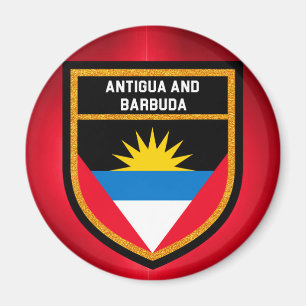 Antigua And Barbuda Flag Magnet