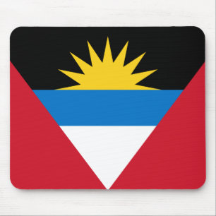 antigua and barbuda flag mousepad