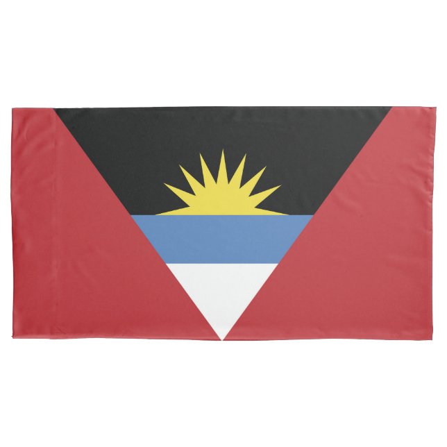 Antigua and Barbuda flag Pillowcase (Front)