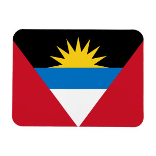 Antigua and Barbuda Flag Premium Magnet