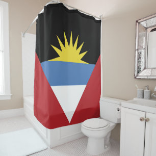 Antigua and Barbuda flag Shower Curtain