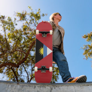 Antigua and Barbuda flag Skateboard