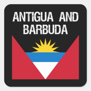 ANTIGUA AND BARBUDA flag Square Sticker