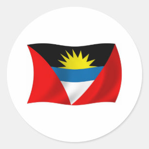 Antigua and Barbuda Flag Sticker