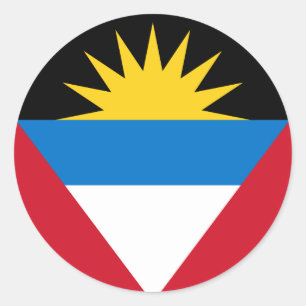 antigua and barbuda flag stickers