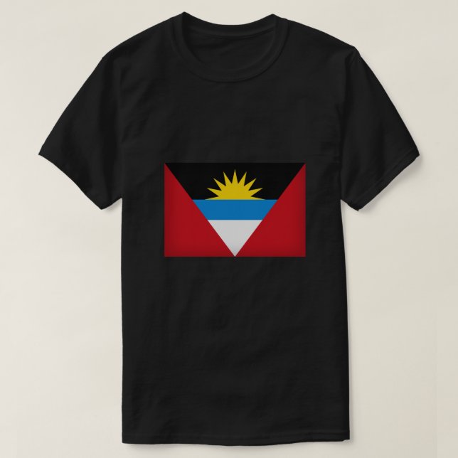 Antigua and Barbuda Flag T-Shirt (Design Front)