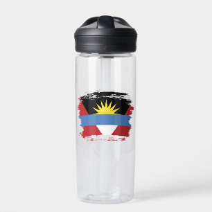 Antigua and Barbuda flag Water Bottle