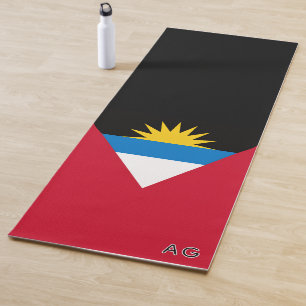 Antigua and Barbuda Flag Yoga Mat