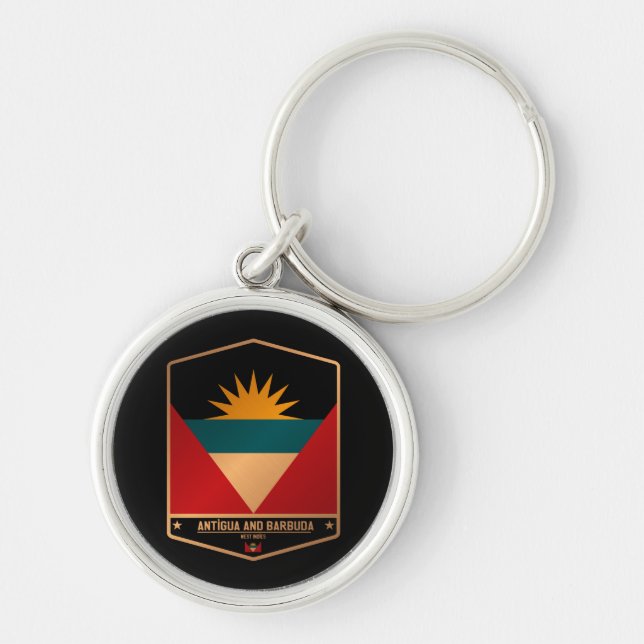 Antigua and Barbuda Key Ring (Front)