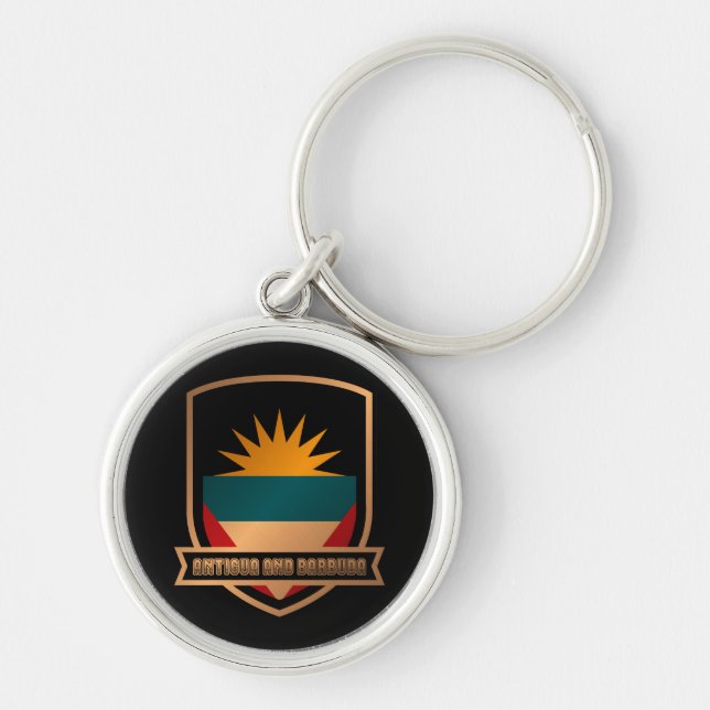 Antigua and Barbuda Key Ring (Front)
