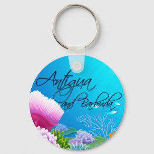 Antigua and Barbuda Key Ring