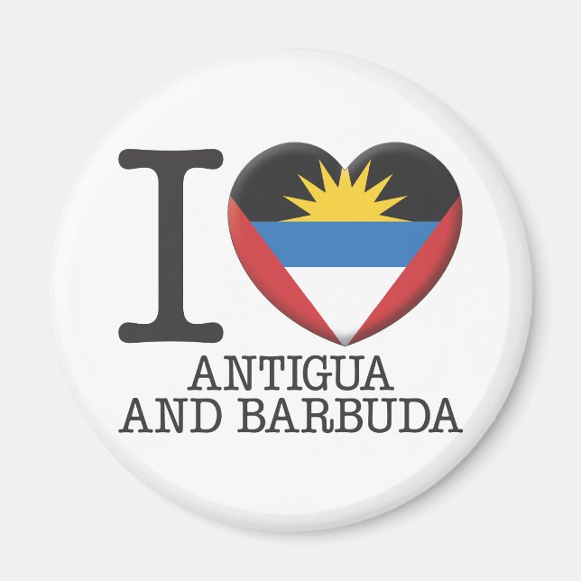 Antigua and Barbuda Magnet (Front)
