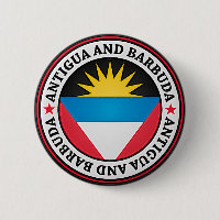Antigua And Barbuda Round Emblem