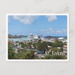 Antigua and Barbuda - Saint Johns - Postcard