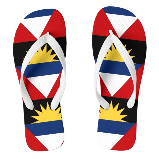 Antigua and Barbuda Thongs (Footbed)