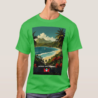 Antigua and Barbuda Travel 2 T-Shirt