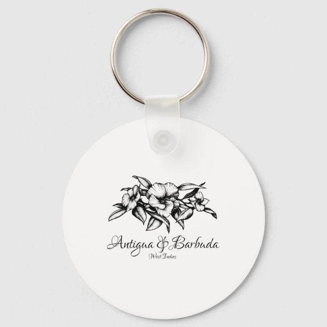 Antigua And Rbuda  Key Ring (Front)