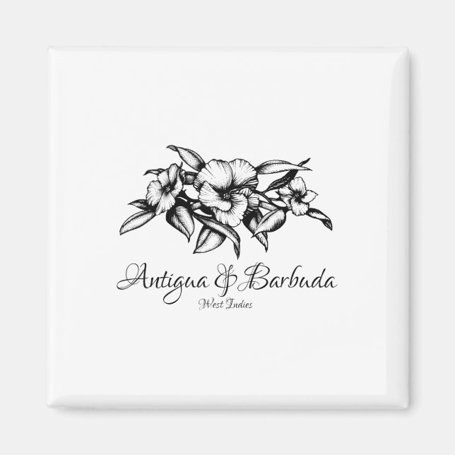 Antigua And Rbuda  Magnet (Front)