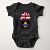 Antigua Antiguan British UK Tree Roots Flag