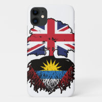 Antigua Antiguan British UK Tree Roots Flag