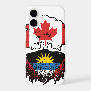 Antigua Antiguan Canadian Canada Tree Roots Flag