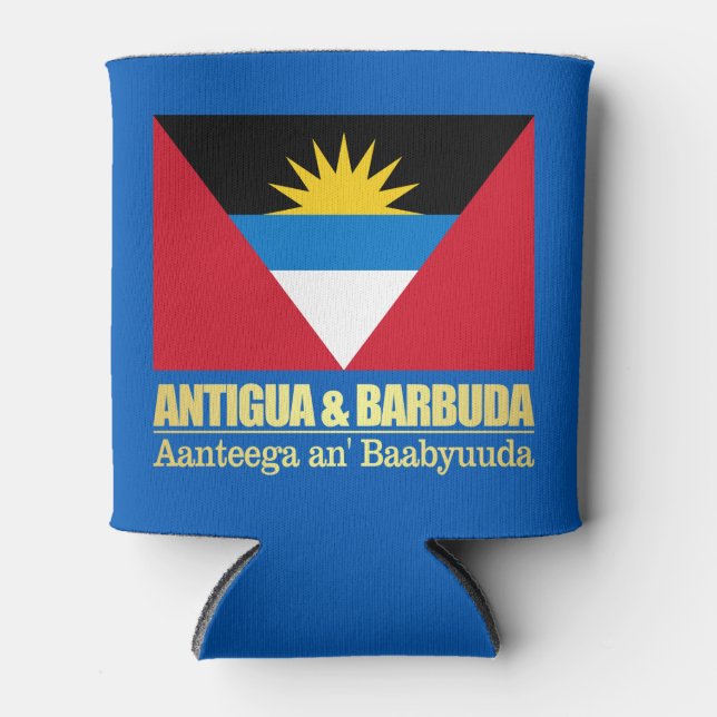 Antigua & Barbuda Can Cooler (Front)