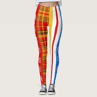 Antigua & Barbuda Classic colourful Leggings