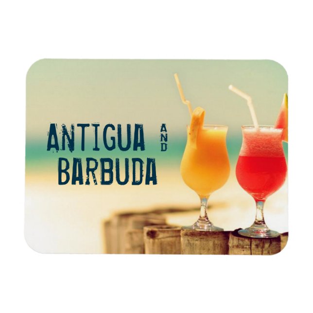 Antigua & Barbuda cocktails Magnet (Horizontal)