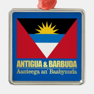 Antigua & Barbuda Metal Ornament